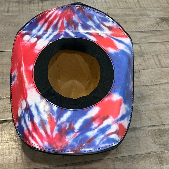 Fun Bud Light Seltzer Cowboy Hat Recycled Beer Box Cardboard One Size Fits Most - Picture 4 of 8